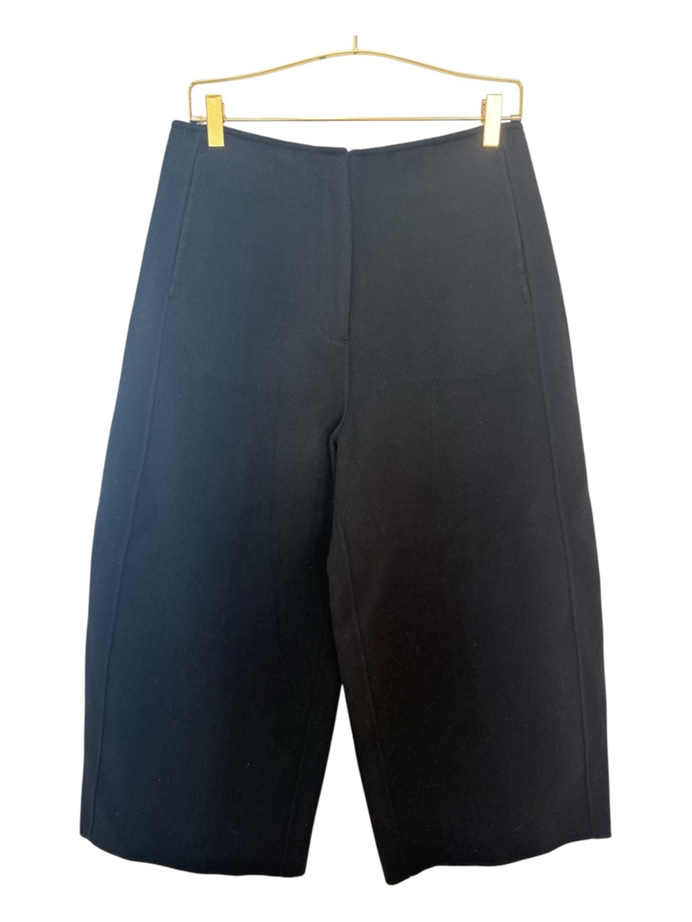 Cos Women's Cropped Wool-Blend Pants Size 6